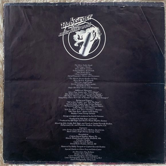 Bob Seger & Silver Bullet Band Stranger in Town Vinyl Record - Picture 3 of 6